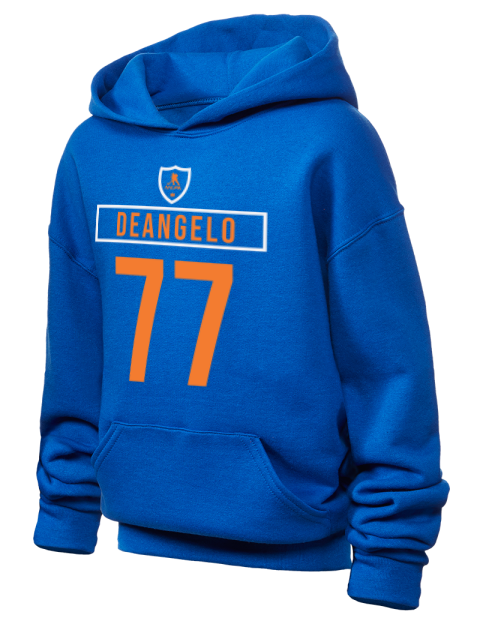 Away Jersey Anthony Deangelo Youth Hooded Sweatshirt | Swagsta