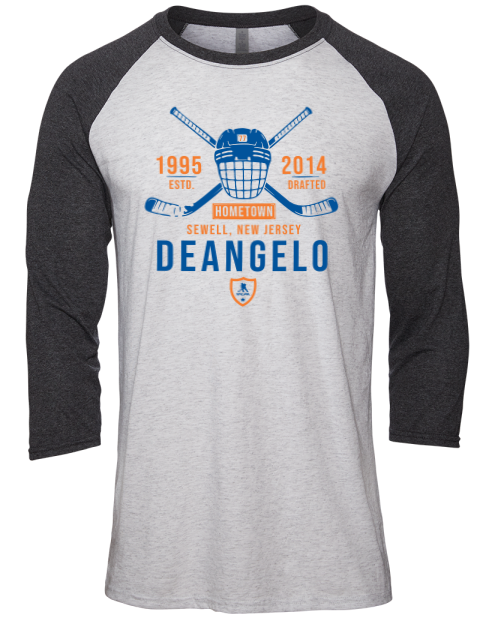 Classic Heritage Anthony Deangelo Unisex Premium Three-Quarter Raglan T-Shirt | Swagsta