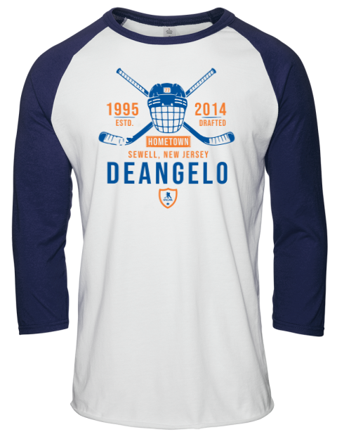 Classic Heritage Anthony Deangelo Unisex Premium Three-Quarter Raglan T-Shirt | Swagsta