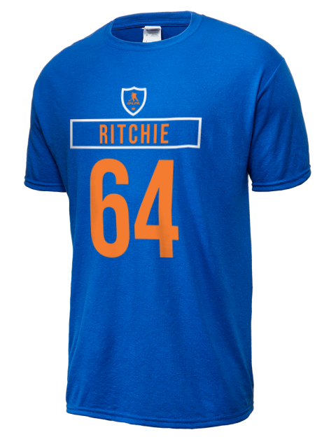 Away Jersey Calum Ritchie Dri-Power Unisex T-Shirt | Swagsta