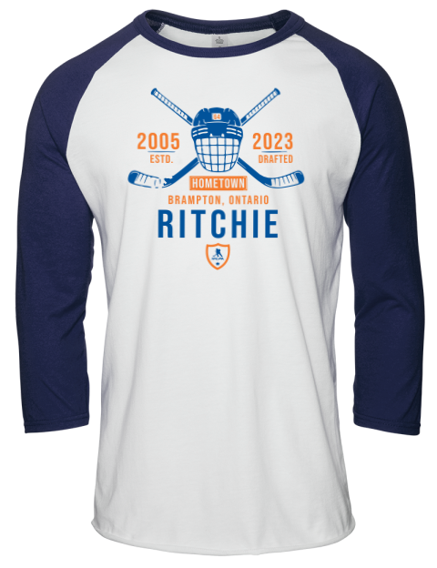Classic Heritage Calum Ritchie Unisex Premium Three-Quarter Raglan T-Shirt | Swagsta