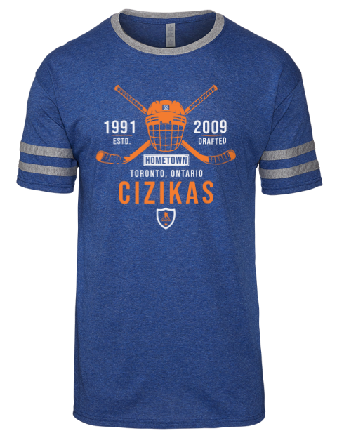 Heritage Casey Cizikas Men's Tri-Blend T-Shirt | Swagsta
