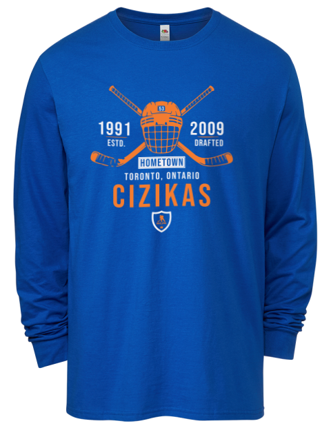 Heritage Casey Cizikas Men's Long-Sleeve T-Shirt | Swagsta