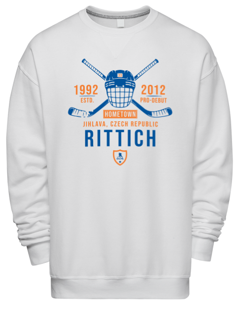 Classic Heritage David Rittich Premium Unisex Crewneck Sweatshirt | Swagsta