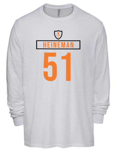 Home Jersey Emil Heineman Men's Premium Blend Long Sleeve-T-Shirt | Swagsta