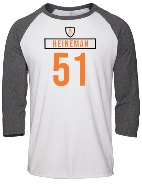 Home Jersey Emil Heineman Unisex Premium Three-Quarter Raglan T-Shirt | Swagsta