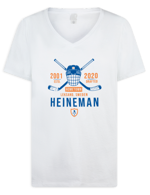 Classic Heritage Emil Heineman Premium Ladies V-Neck T-Shirt | Swagsta