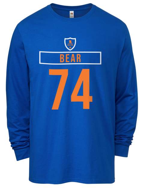 Away Jersey Ethan Bear Men's Long-Sleeve T-Shirt | Swagsta