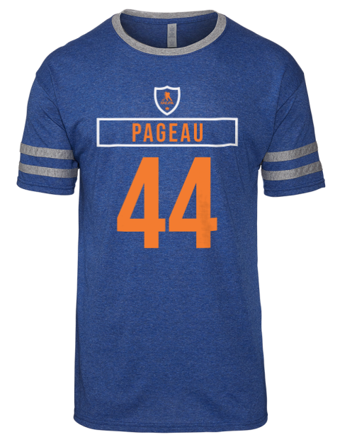 Away Jersey Jean Gabriel Pageau Men's Tri-Blend T-Shirt | Swagsta