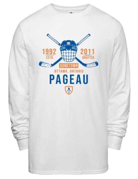 Classic Heritage Jean Gabriel Pageau Men's Long-Sleeve T-Shirt | Swagsta