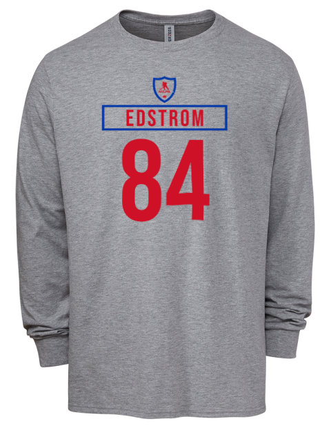 Home Jersey Adam Edstrom Men's Premium Blend Long Sleeve-T-Shirt | Swagsta