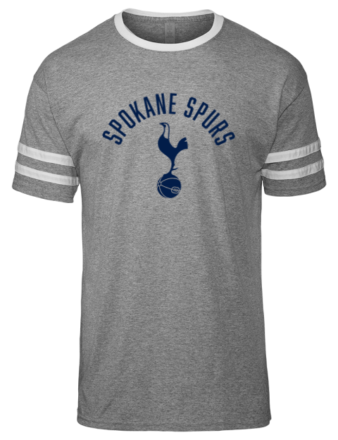 Classic Spokane Spurs Men's Tri-Blend T-Shirt | Swagsta