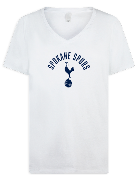 Classic Spokane Spurs Premium Ladies V-Neck T-Shirt | Swagsta