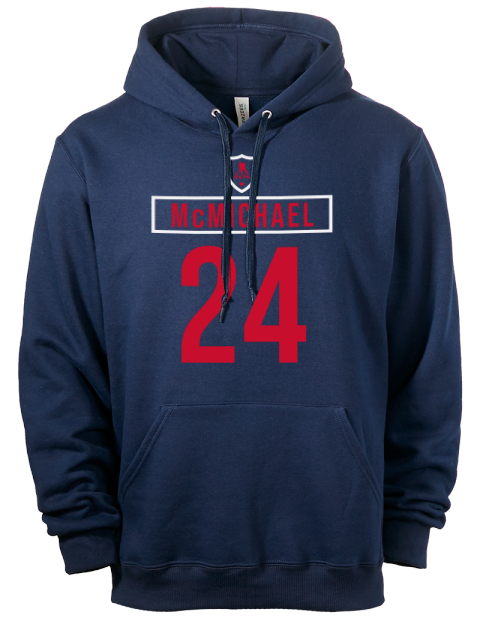 1A Away Jersey Connor McMichael Eco Premium Unisex Hooded Sweatshirt | Swagsta