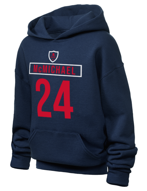 1A Away Jersey Connor McMichael Youth Hooded Sweatshirt | Swagsta