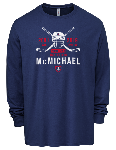 3A Heritage Connor McMichael Men's Premium Blend Long Sleeve-T-Shirt | Swagsta