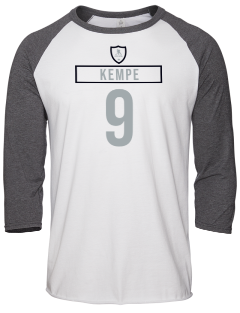 Home Jersey Adrian Kempe Unisex Premium Three-Quarter Raglan T-Shirt | Swagsta