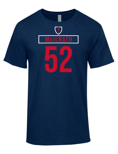 1A Away Jersey Dylan McIlrath Premium Ring-Spun Cotton Unisex T-Shirt | Swagsta