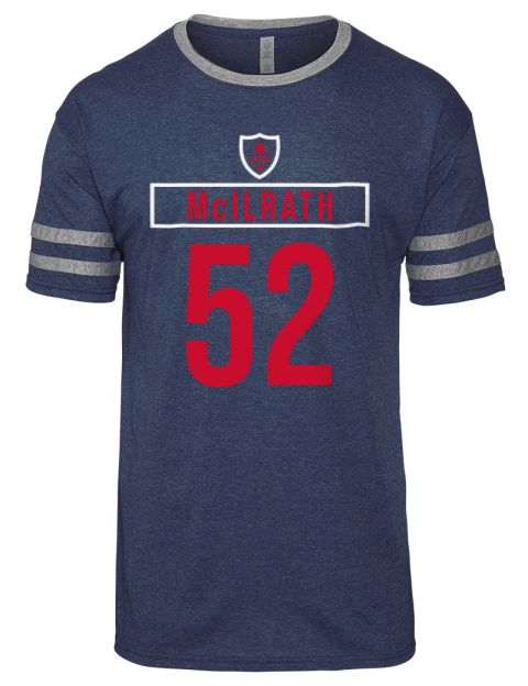 1A Away Jersey Dylan McIlrath Men's Tri-Blend T-Shirt | Swagsta
