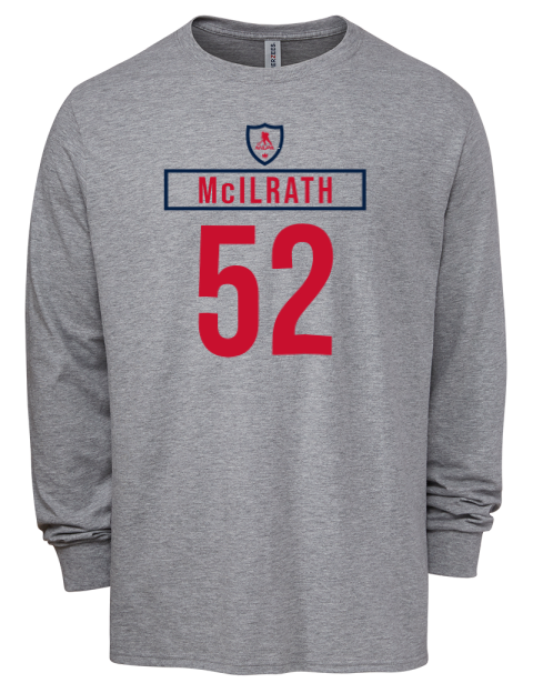 2A Home Jersey Dylan McIlrath Men's Premium Blend Long Sleeve-T-Shirt | Swagsta