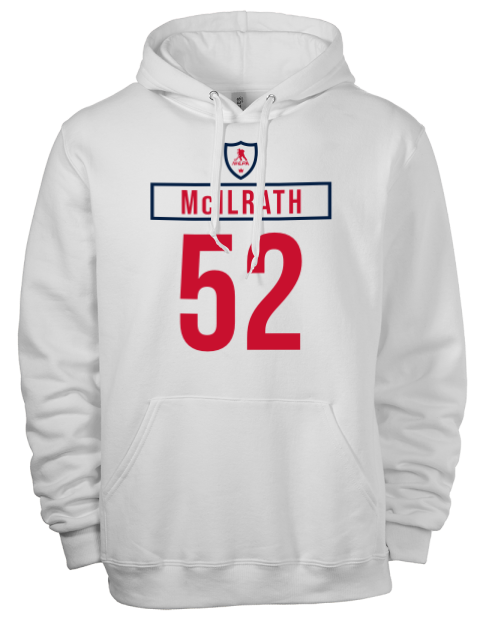 2A Home Jersey Dylan McIlrath Eco Premium Unisex Hooded Sweatshirt | Swagsta