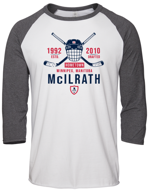 4A Classic Heritage Dylan McIlrath Unisex Premium Three-Quarter Raglan T-Shirt | Swagsta
