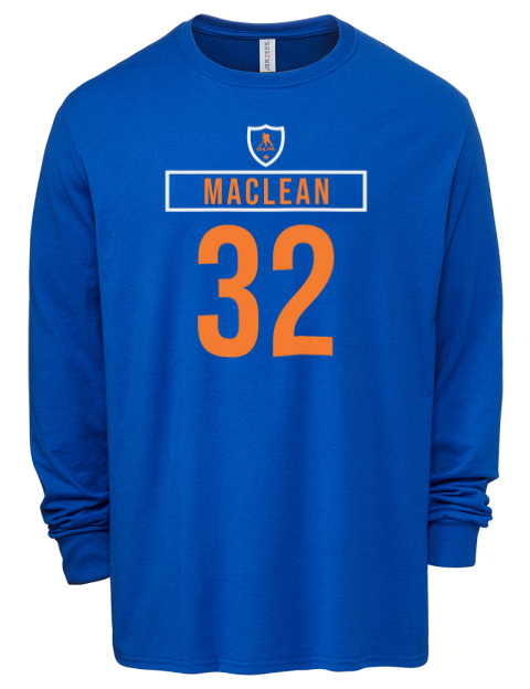 Away Jersey Kyle MacLean Men's Premium Blend Long Sleeve-T-Shirt | Swagsta