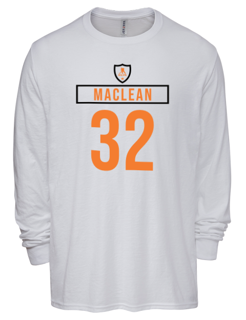 Home Jersey Kyle MacLean Men's Premium Blend Long Sleeve-T-Shirt | Swagsta