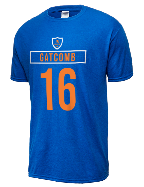 Away Jersey Marc Gatcomb Dri-Power Unisex T-Shirt | Swagsta