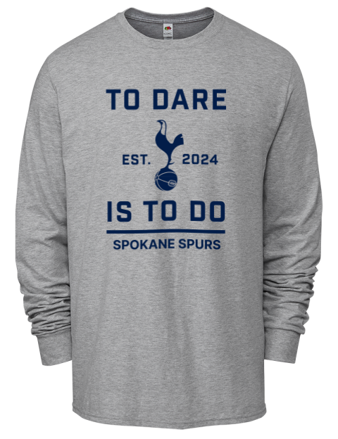 To Dare Spokane Spurs Men's Long-Sleeve T-Shirt | Swagsta