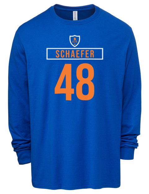 Away Jersey Matthew Schaefer Men's Premium Blend Long Sleeve-T-Shirt | Swagsta