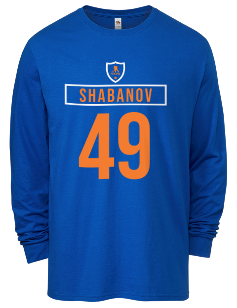 Away Jersey Maxim Shabanov Men's Long-Sleeve T-Shirt | Swagsta