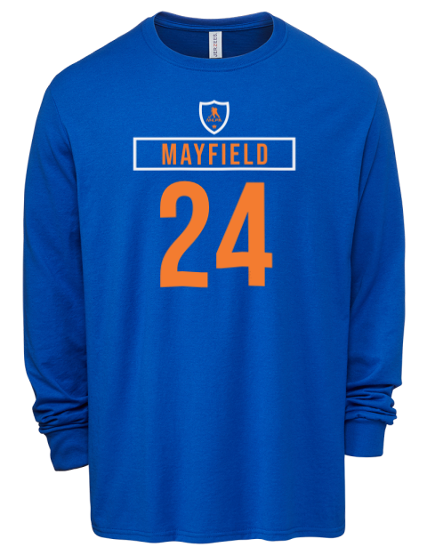 Away Jersey Scott Mayfield Men's Premium Blend Long Sleeve-T-Shirt | Swagsta