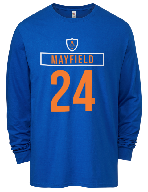 Away Jersey Scott Mayfield Men's Long-Sleeve T-Shirt | Swagsta