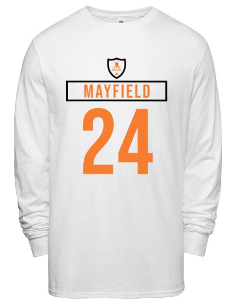 Home Jersey Scott Mayfield Men's Long-Sleeve T-Shirt | Swagsta