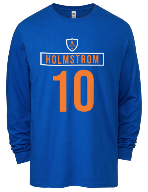 Away Jersey Simon Holmstrom Men's Long-Sleeve T-Shirt | Swagsta
