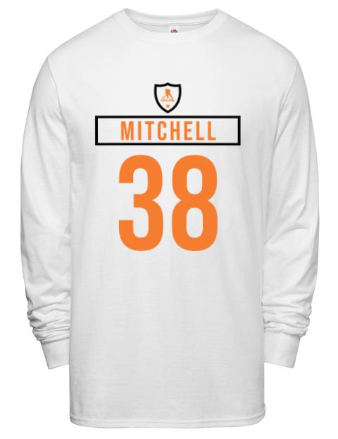 Home Jersey Travis Mitchell Men's Long-Sleeve T-Shirt | Swagsta
