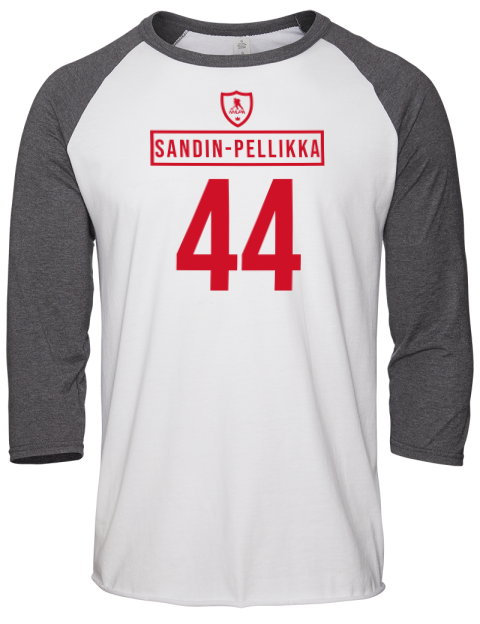 Home Jersey 1229-2 Axel Pellikka Unisex Premium Three-Quarter Raglan T-Shirt | Swagsta