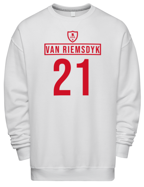Home Jersey 1236-2 James Riemsdyk Premium Unisex Crewneck Sweatshirt | Swagsta