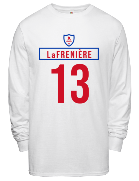 2A Home Jersey Alexis Lafreniere Men's Long-Sleeve T-Shirt | Swagsta
