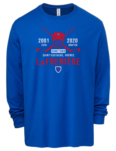 3A Heritage Alexis Lafreniere Men's Premium Blend Long Sleeve-T-Shirt | Swagsta