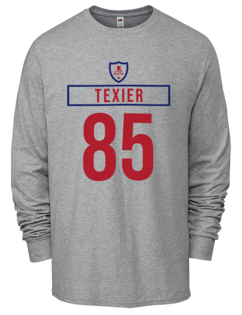 Home Jersey Alexandre Texier Men's Long-Sleeve T-Shirt | Swagsta