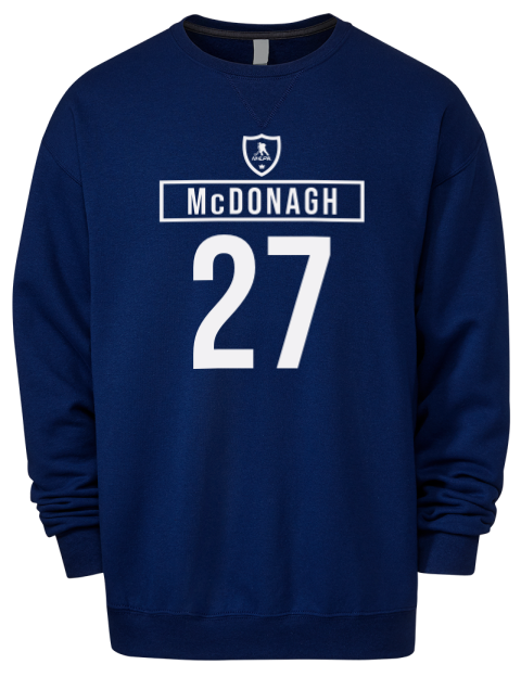 1A Away Jersey Ryan Mcdonagh Premium Unisex Crewneck Sweatshirt | Swagsta