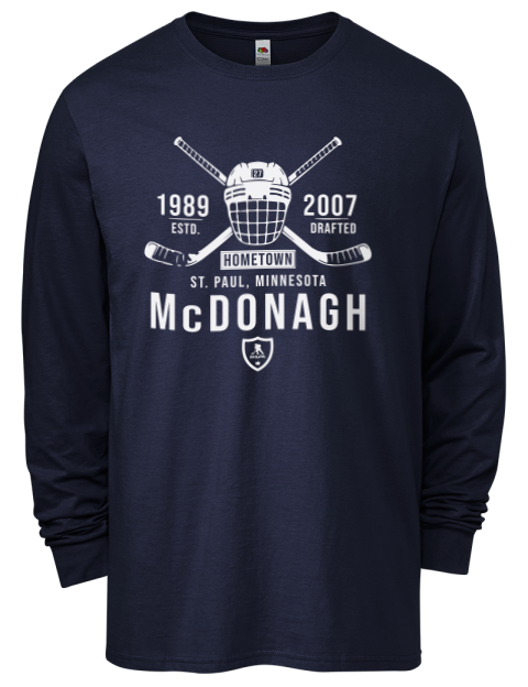 3A Heritage Ryan Mcdonagh Men's Long-Sleeve T-Shirt | Swagsta