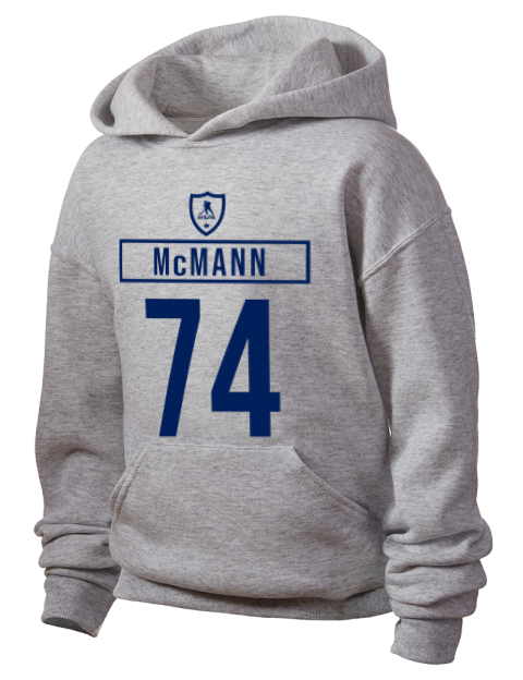 2A Home Jersey Bobby Mcmann Youth Hooded Sweatshirt | Swagsta