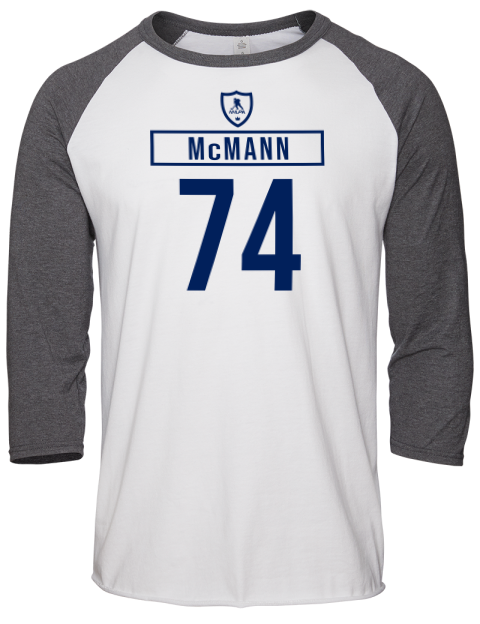 2A Home Jersey Bobby Mcmann Unisex Premium Three-Quarter Raglan T-Shirt | Swagsta