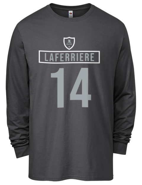Away Jersey Alex Laferriere Men's Long-Sleeve T-Shirt | Swagsta