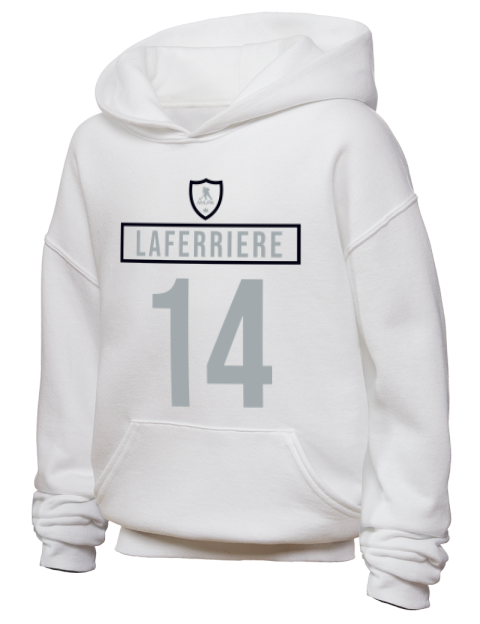 Home Jersey Alex Laferriere Youth Hooded Sweatshirt | Swagsta