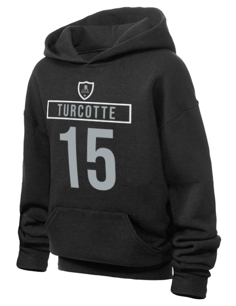 Away Jersey Alex Turcotte Youth Hooded Sweatshirt | Swagsta