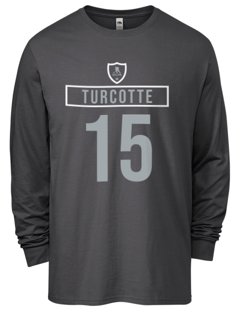 Away Jersey Alex Turcotte Men's Long-Sleeve T-Shirt | Swagsta